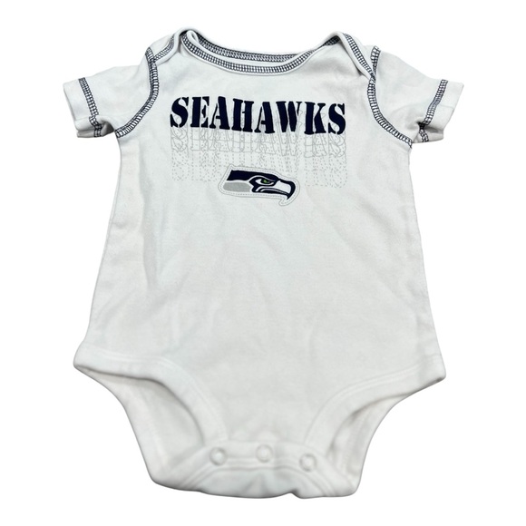 NFL Seattle Seahawks team apparel infant onesie size 0-3 months - Picture 1 of 6